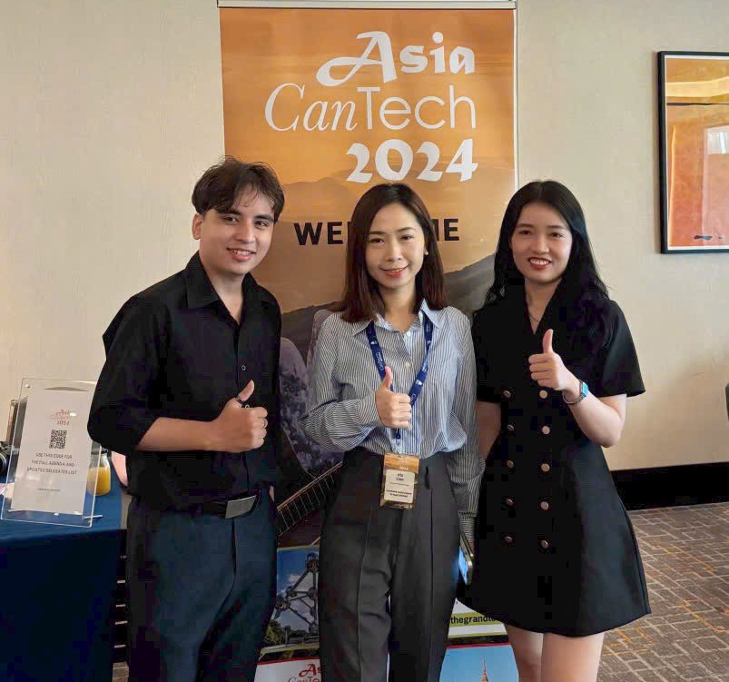 Jon&Jul cùng đại diện CanNeed tham dự sự kiện Asia Cantech 2024